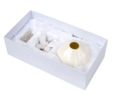 Italian Bone China Aromatherapy Ivory Diffuser with Butterfly Top